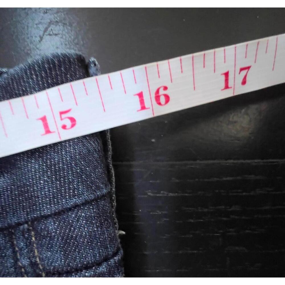 Hudson Jeans Dark Wash Blue Flare Wide‎ Leg Denim Size 27 - Picture 7 of 9